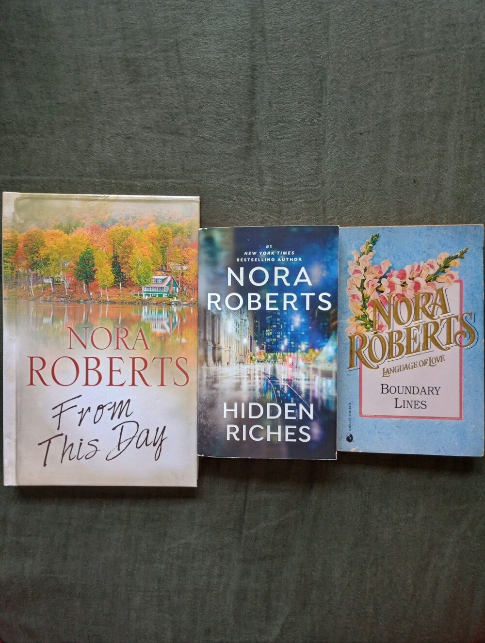 3 Nora Roberts Books